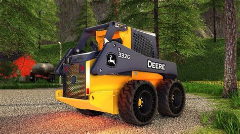 farming sim 19 skid steer loader|fs19 john deere 332 mod.